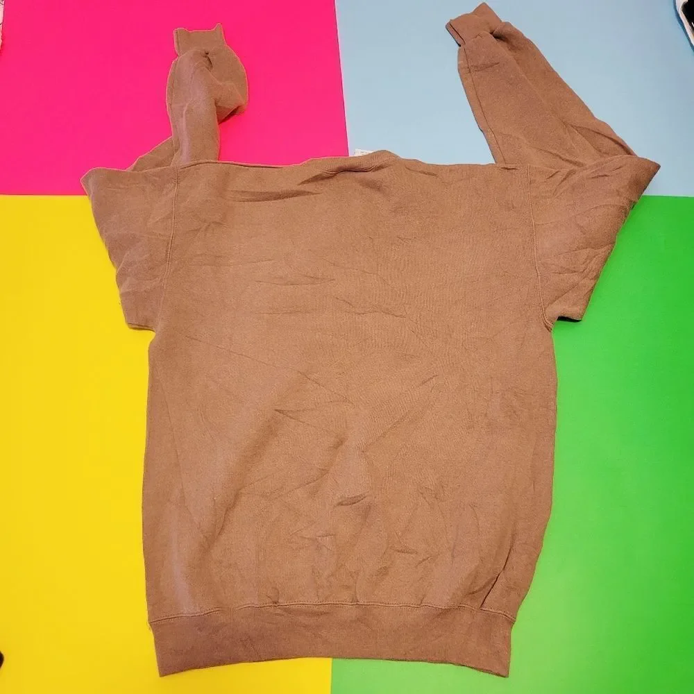 Vintage wolf brown crewneck sweatshirt sweater - Picture 5 of 5